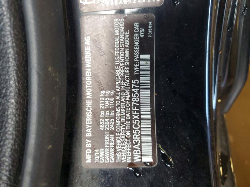 Aukcja sprzedaży 2015 Bmw 435, vin: WBA3R5C5XFF785475, numer aukcji: 55779736