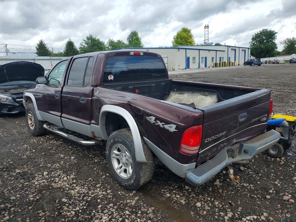 2004 Dodge Dakota მანქანა იყიდება აუქციონზე, vin: 1D7HG48N94S701805, აუქციონის ნომერი: 58471456