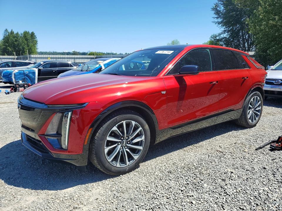 57367216 :رقم المزاد ، 1GYKPVRLXRZ114511 vin ، 2024 Cadillac Lyriq مزاد بيع