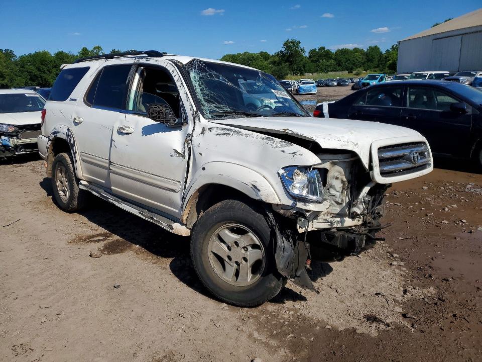 2002 Toyota Sequoia მანქანა იყიდება აუქციონზე, vin: 5TDBT48A52S130473, აუქციონის ნომერი: 58180346
