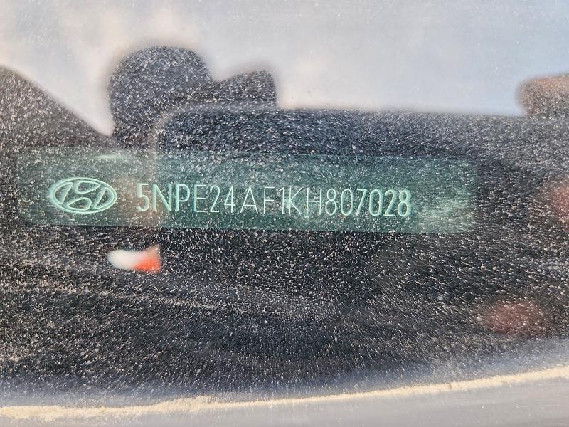 Aukcja sprzedaży 2019 Hyundai Sonata, vin: 5NPE24AF1KH807028, numer aukcji: 55431896