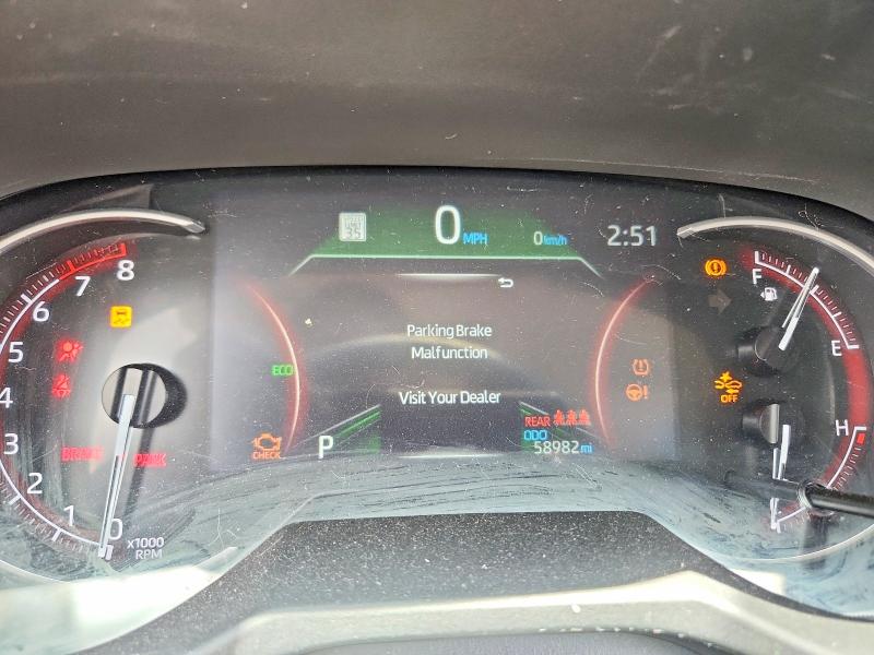 58462616 :رقم المزاد ، 2T3H1RFV3SC308528 vin ، 2025 Toyota Rav4 مزاد بيع