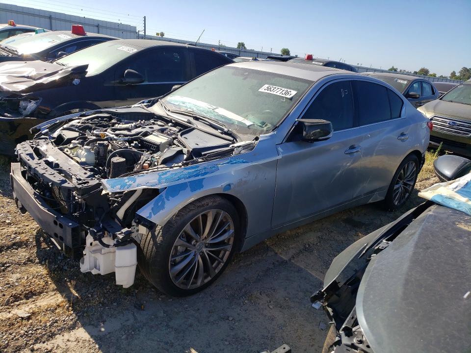 2017 Infiniti Q50 მანქანა იყიდება აუქციონზე, vin: JN1EV7AP9HM736910, აუქციონის ნომერი: 56377136
