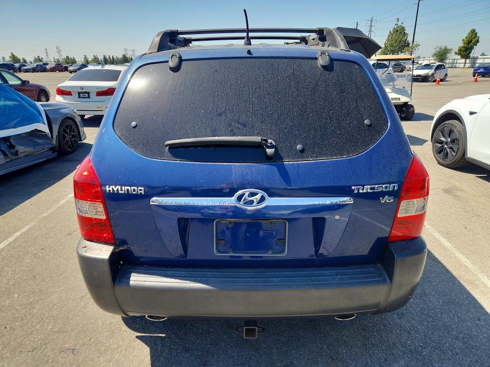 2006 Hyundai Tucson მანქანა იყიდება აუქციონზე, vin: KM8JN12DX6U282169, აუქციონის ნომერი: 55799996