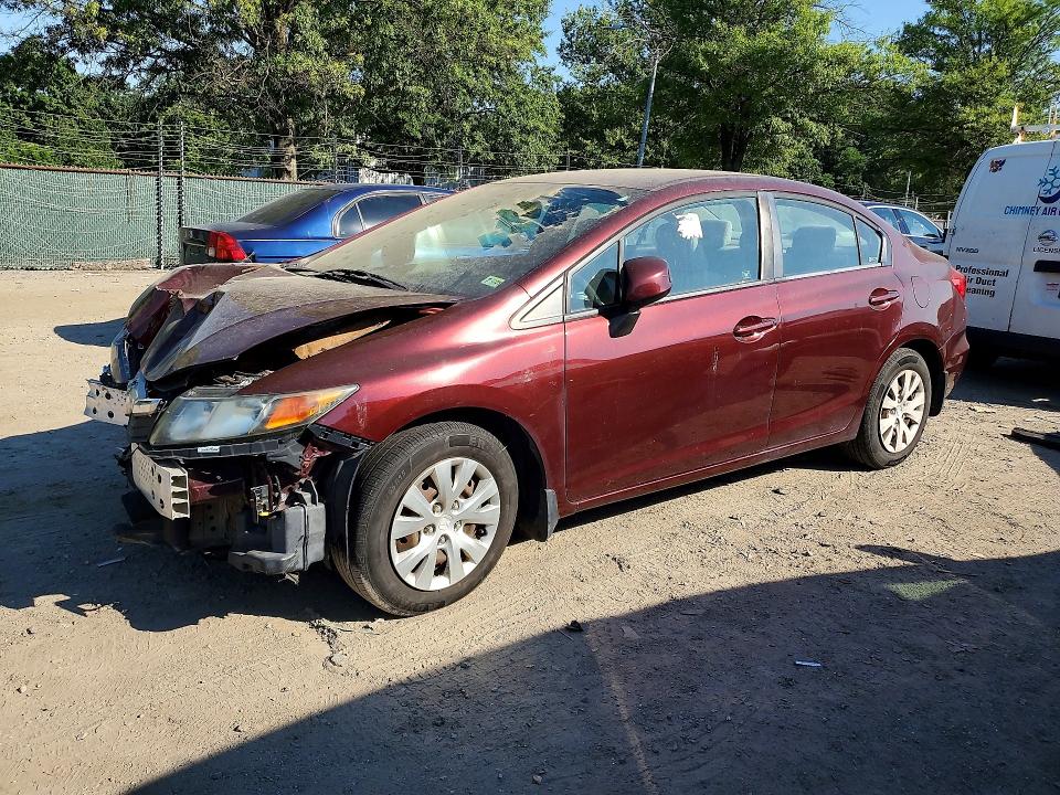 57325686 :رقم المزاد ، 19XFB2F54CE061737 vin ، 2012 Honda Civic مزاد بيع