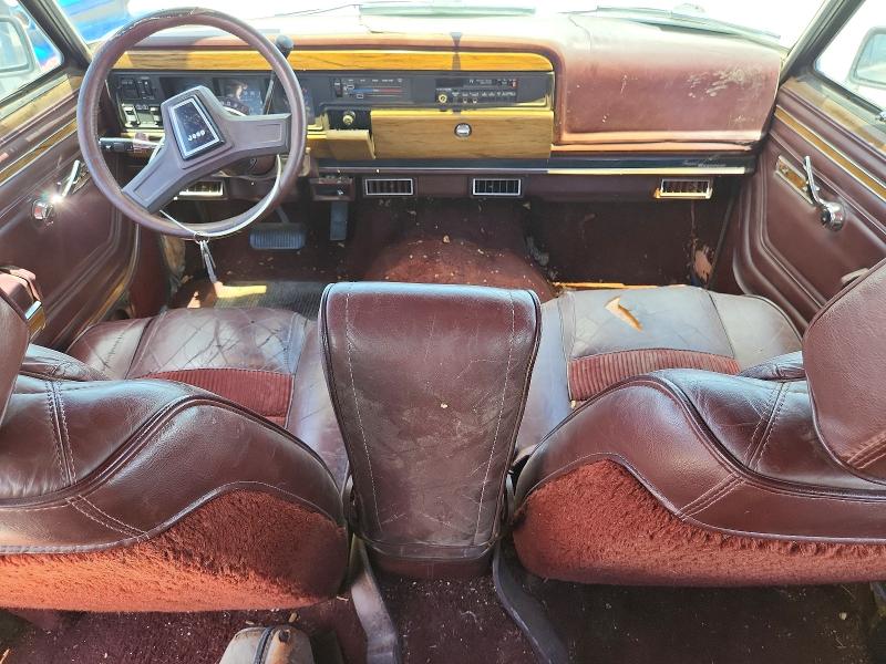 1987 Jeep Grand Wagoneer მანქანა იყიდება აუქციონზე, vin: 1JCNJ15UXHT006109, აუქციონის ნომერი: 85987435