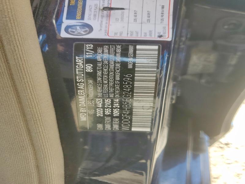 Aukcja sprzedaży 2014 Mercedes-benz C, vin: WDDGF4HB5EG248596, numer aukcji: 85460745