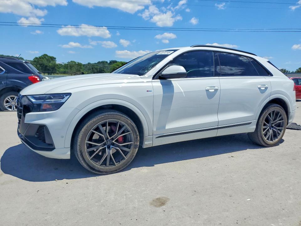 2020 Audi Q8 მანქანა იყიდება აუქციონზე, vin: WA1EVAF18LD007590, აუქციონის ნომერი: 55514146