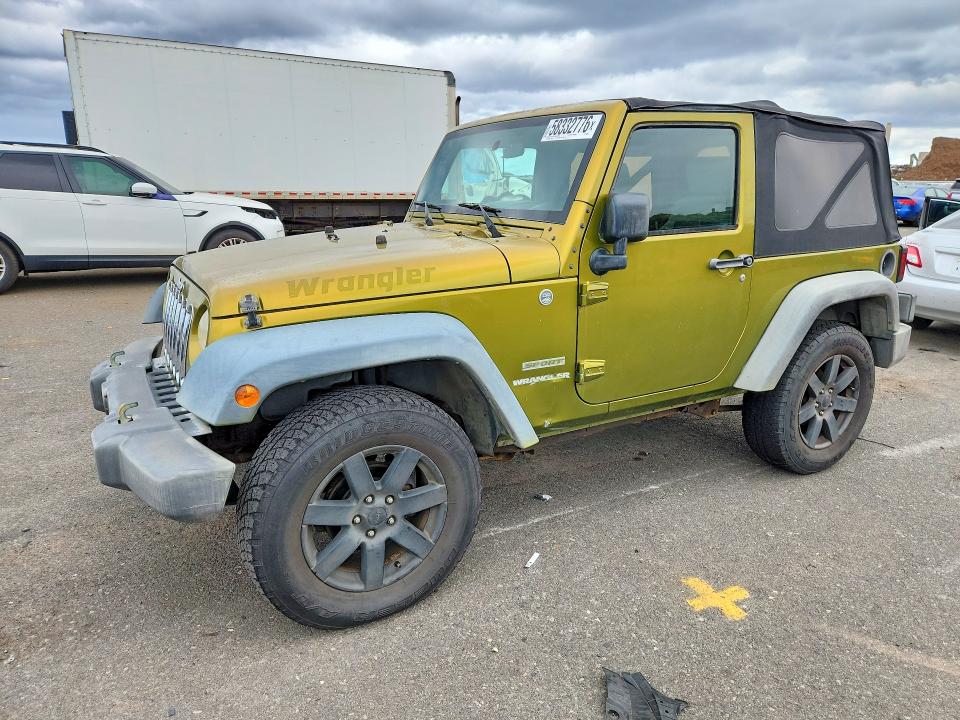 Продажа на аукционе авто 2010 Jeep Wrangler, vin: 1J4AA2D16AL207681, номер лота: 58332776