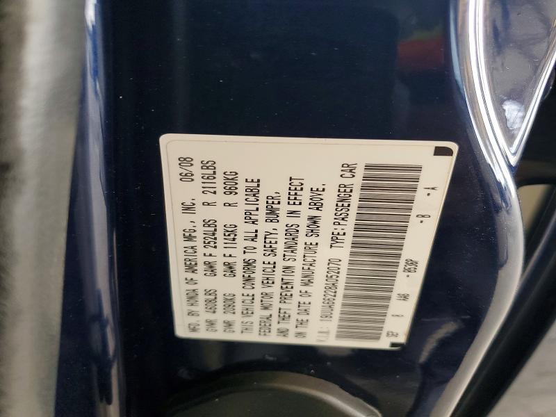 Продаж на аукціоні авто 2008 Acura Tl, vin: 19UUA66228A052070, номер лоту: 56520426