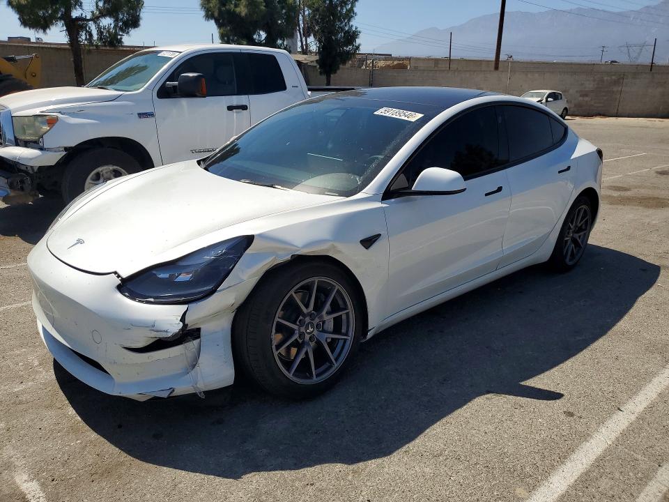 Aukcja sprzedaży 2022 Tesla Model 3, vin: 5YJ3E1EA0NF148311, numer aukcji: 59189546