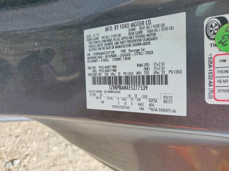 Продажа на аукционе авто 2014 Ford Mustang, vin: 1ZVBP8AMXE5277539, номер лота: 55634456