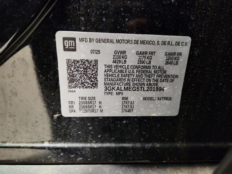 Продаж на аукціоні авто 2026 Gmc Terrain, vin: 3GKALMEG5TL201994, номер лоту: 56165136