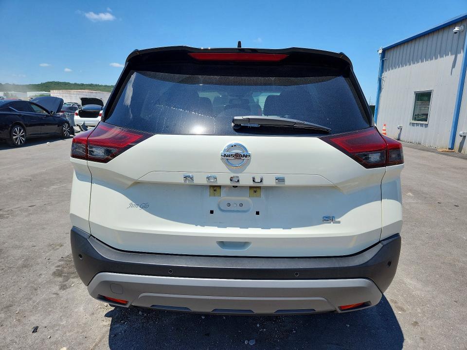 2021 Nissan Rogue მანქანა იყიდება აუქციონზე, vin: JN8AT3CA0MW023948, აუქციონის ნომერი: 57595586