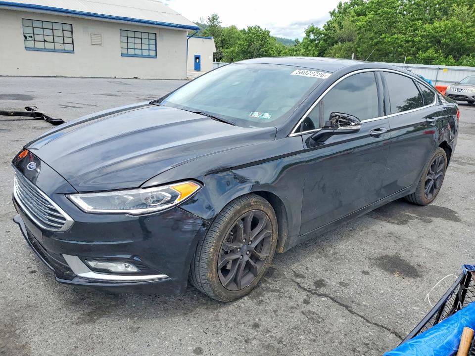 58022226 :رقم المزاد ، 3FA6P0D91JR212203 vin ، 2018 Ford Fusion مزاد بيع