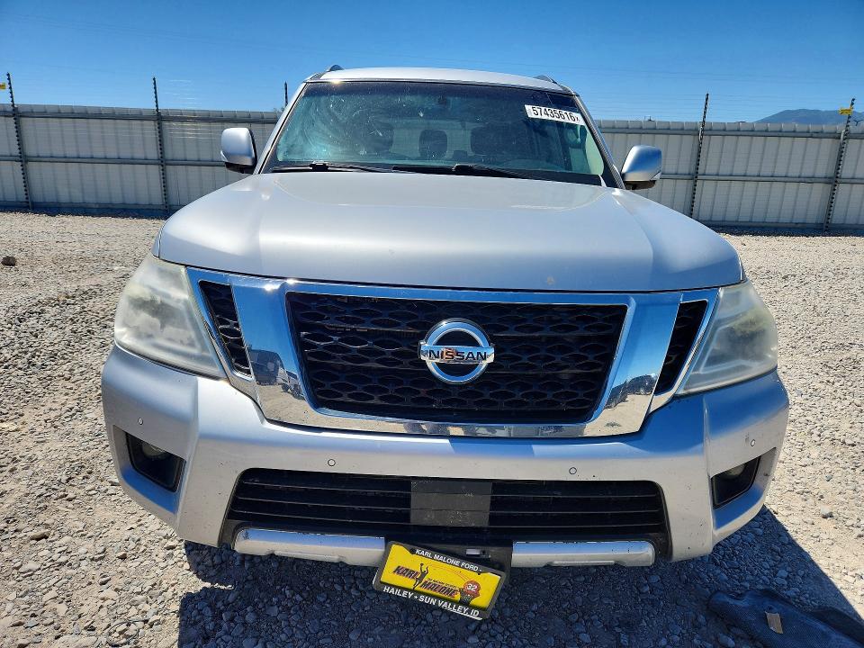 2017 Nissan Armada მანქანა იყიდება აუქციონზე, vin: JN8AY2NC4H9503618, აუქციონის ნომერი: 57435616