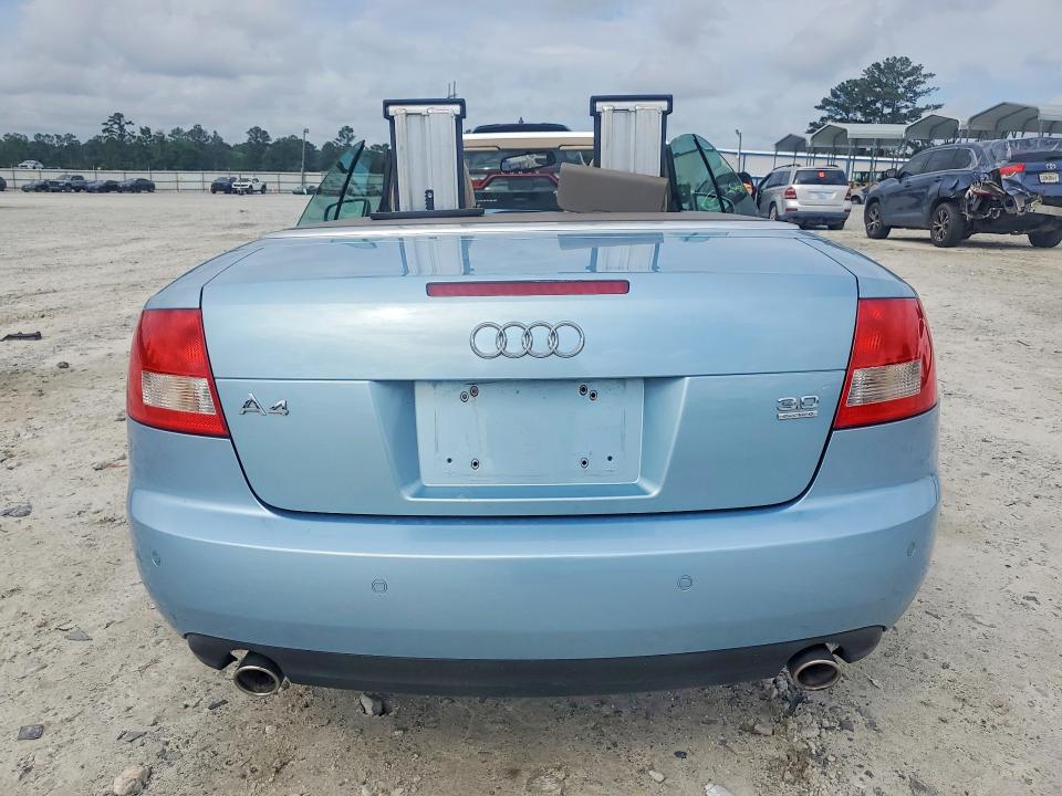 Auction sale of the 2006 Audi A4, vin: WAUDT48H56K007515, lot number: 56578766
