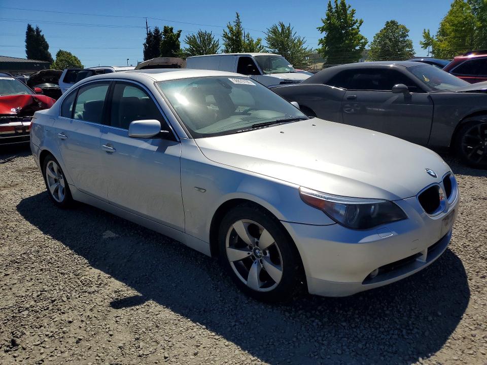 2006 Bmw 525 მანქანა იყიდება აუქციონზე, vin: WBANE53596CK81070, აუქციონის ნომერი: 56870196