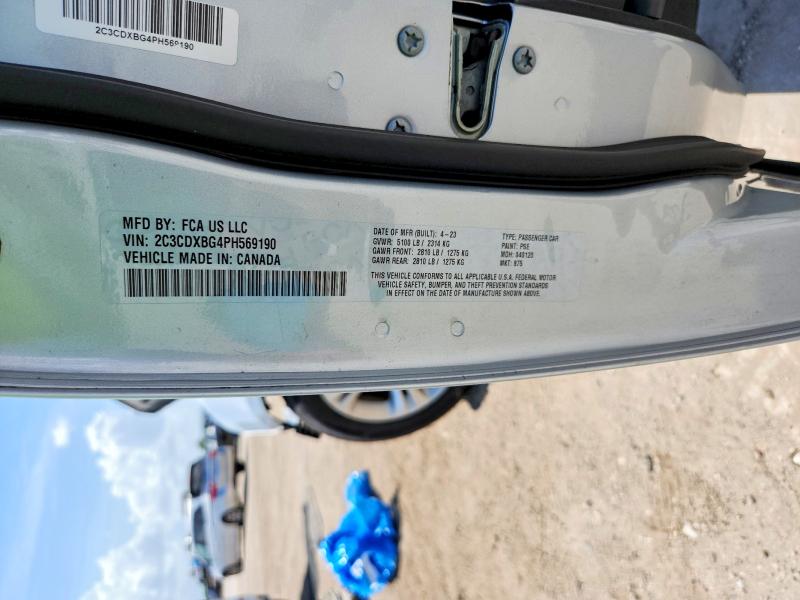 Продаж на аукціоні авто 2023 Dodge Charger, vin: 2C3CDXBG4PH569190, номер лоту: 63926306