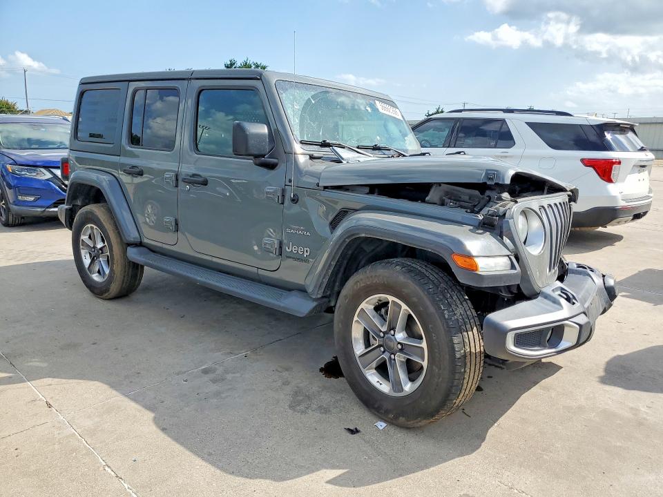 2021 Jeep Wrangler Unlimited მანქანა იყიდება აუქციონზე, vin: 1C4HJXEN8MW645530, აუქციონის ნომერი: 56660266