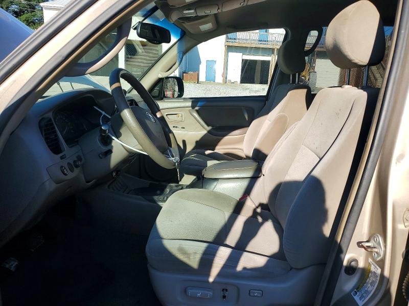 2005 Toyota Sequoia მანქანა იყიდება აუქციონზე, vin: 5TDBT44A15S238289, აუქციონის ნომერი: 58583166
