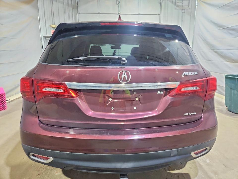 Продажа на аукционе авто 2015 Acura Mdx, vin: 5FRYD4H67FB029348, номер лота: 58550016