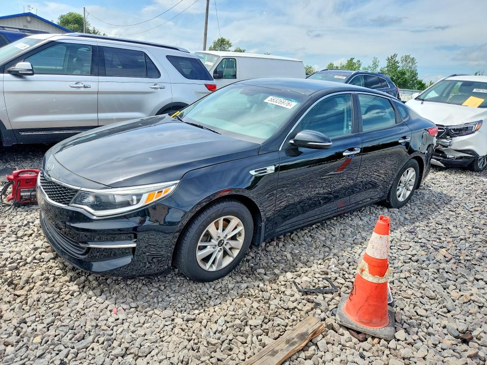 58326976 :رقم المزاد ، 5XXGT4L33GG117437 vin ، 2016 Kia Optima مزاد بيع