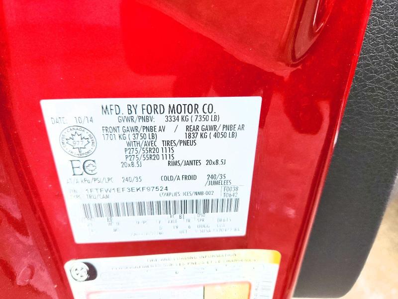 Продажа на аукционе авто 2014 Ford F150, vin: 1FTFW1EF3EKF97524, номер лота: 58434236