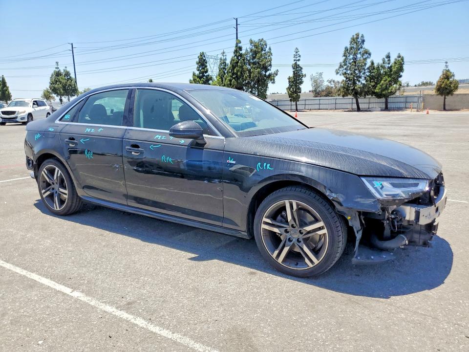 2018 Audi A4 მანქანა იყიდება აუქციონზე, vin: WAULMAF47JN005571, აუქციონის ნომერი: 57782136