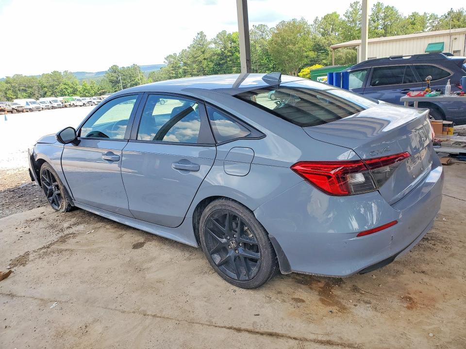 2024 Honda Civic მანქანა იყიდება აუქციონზე, vin: 2HGFE2F51RH528439, აუქციონის ნომერი: 56768926