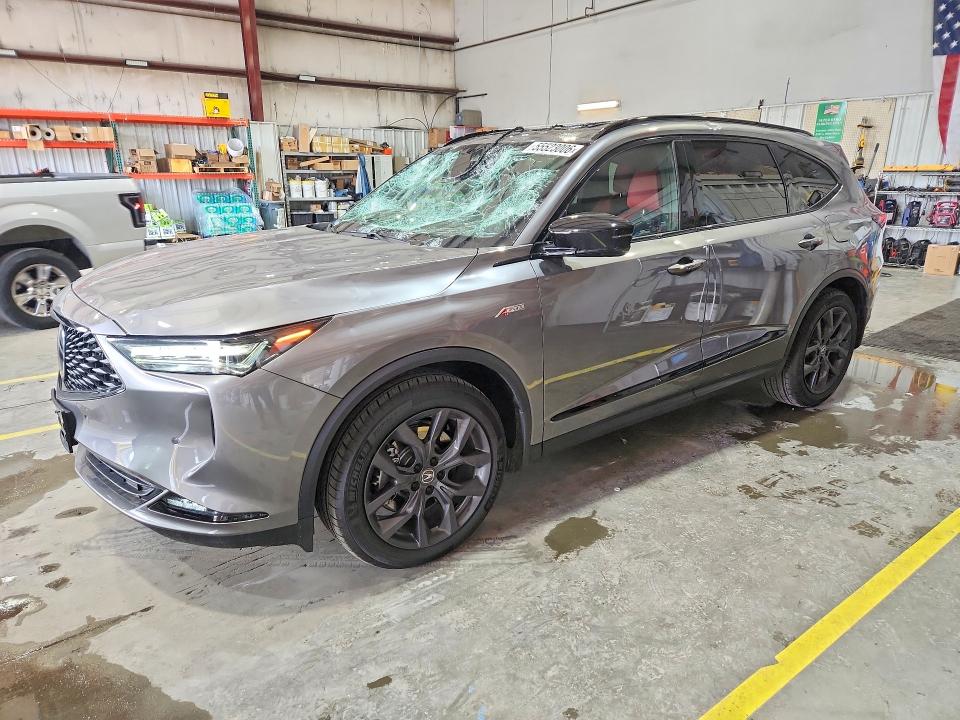 55523006 :رقم المزاد ، 5J8YE1H03PL013902 vin ، 2023 Acura Mdx مزاد بيع