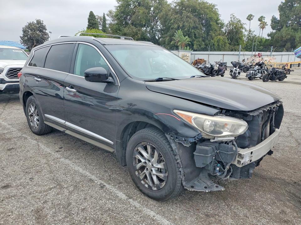 58055936 :رقم المزاد ، 5N1AL0MN1DC351338 vin ، 2013 Infiniti Jx35 مزاد بيع