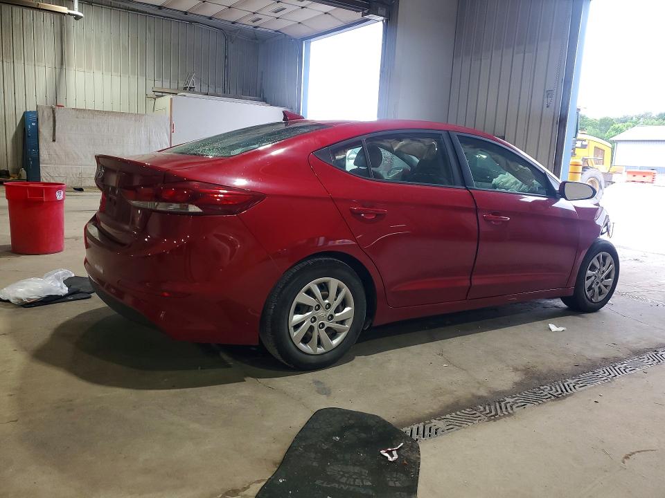 Продажа на аукционе авто 2017 Hyundai Elantra, vin: KMHD74LF7HU315656, номер лота: 58131616
