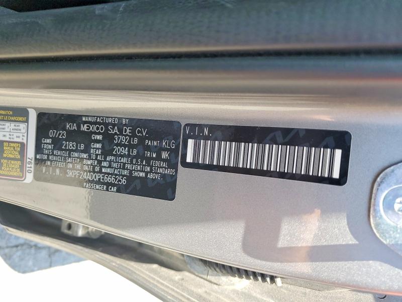 Aukcja sprzedaży 2023 Kia Forte, vin: 3KPF24AD0PE666256, numer aukcji: 58771076