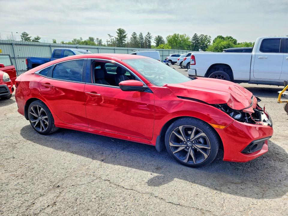 Продаж на аукціоні авто 2019 Honda Civic, vin: 2HGFC2F81KH598500, номер лоту: 58042396