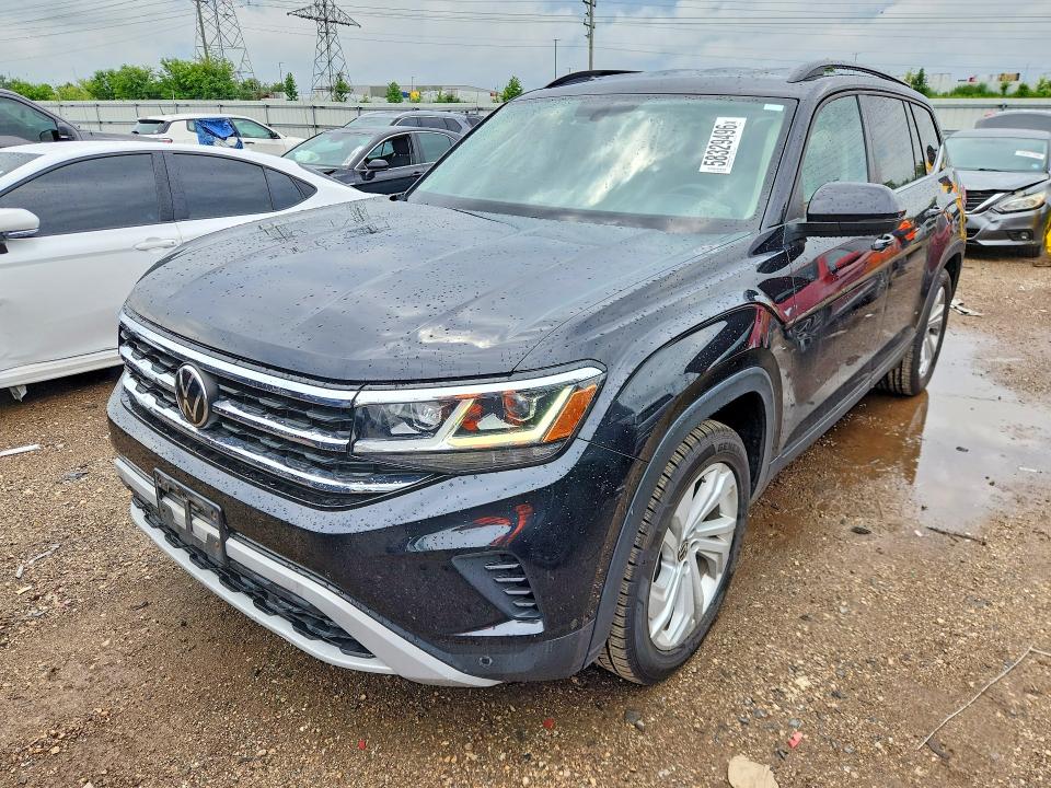 2021 Volkswagen Atlas მანქანა იყიდება აუქციონზე, vin: 1V2HP2CAXMC559864, აუქციონის ნომერი: 58329496