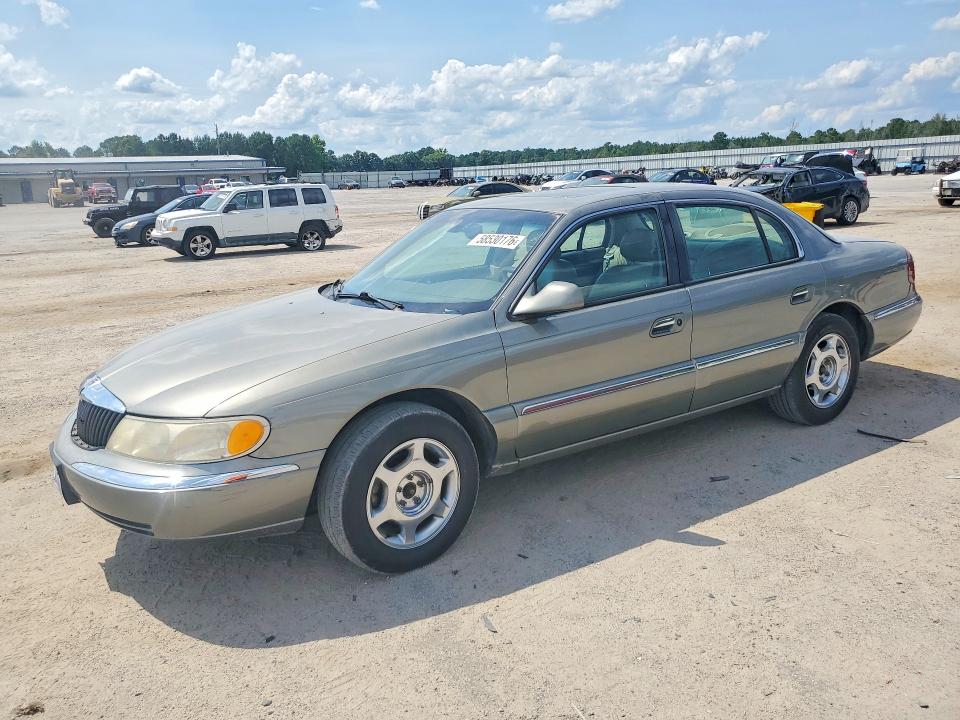 2000 Lincoln Continental მანქანა იყიდება აუქციონზე, vin: 1LNHM97V6YY802557, აუქციონის ნომერი: 58530176