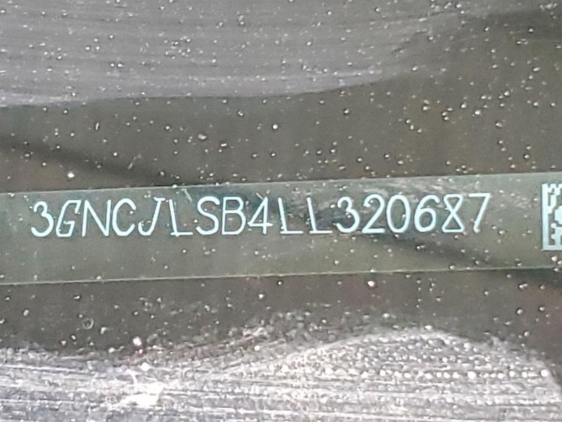 Aukcja sprzedaży 2020 Chevrolet Trax, vin: 3GNCJLSB4LL320687, numer aukcji: 55365256