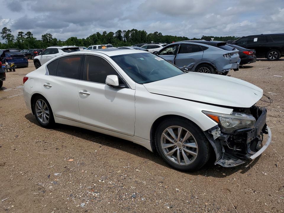 56163516 :رقم المزاد ، JN1BV7AP8EM677220 vin ، 2014 Infiniti Q50 مزاد بيع