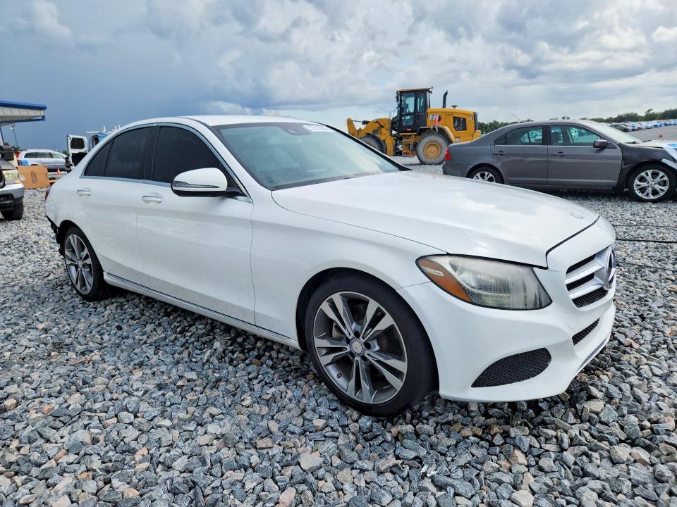 2017 Mercedes-benz C მანქანა იყიდება აუქციონზე, vin: 55SWF4JB7HU192836, აუქციონის ნომერი: 57513026