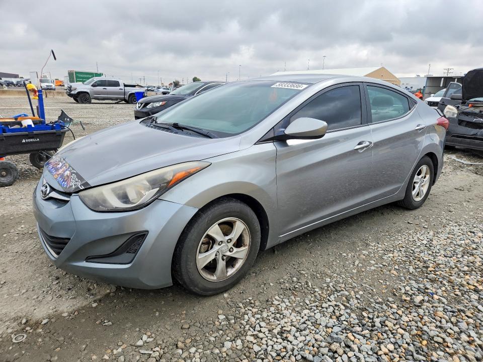 2014 Hyundai Elantra მანქანა იყიდება აუქციონზე, vin: KMHDH4AE2EU206766, აუქციონის ნომერი: 58333686