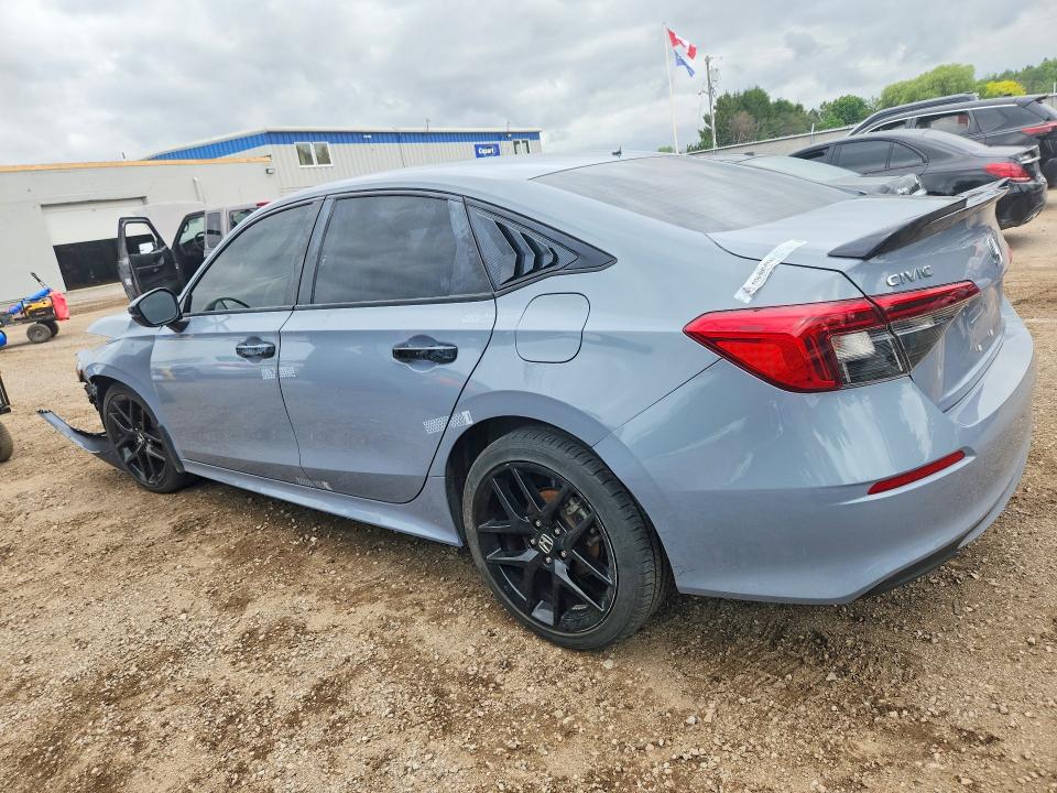 2022 Honda Civic მანქანა იყიდება აუქციონზე, vin: 2HGFE2F58NH126430, აუქციონის ნომერი: 57091846