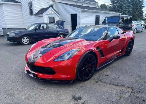 59249336 :رقم المزاد ، 1G1YS2D66H5606157 vin ، 2017 Chevrolet Corvette مزاد بيع