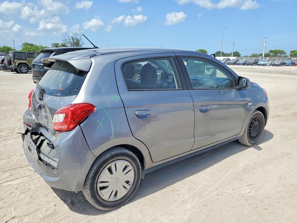 57690986 :رقم المزاد ، ML32A3HJ0JH009680 vin ، 2018 Mitsubishi Mirage مزاد بيع