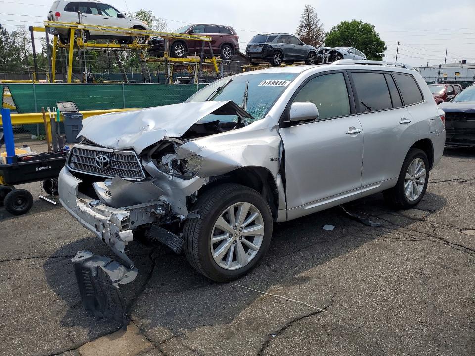57086066 :رقم المزاد ، JTEJW3EH1A2039183 vin ، 2010 Toyota Highlander مزاد بيع