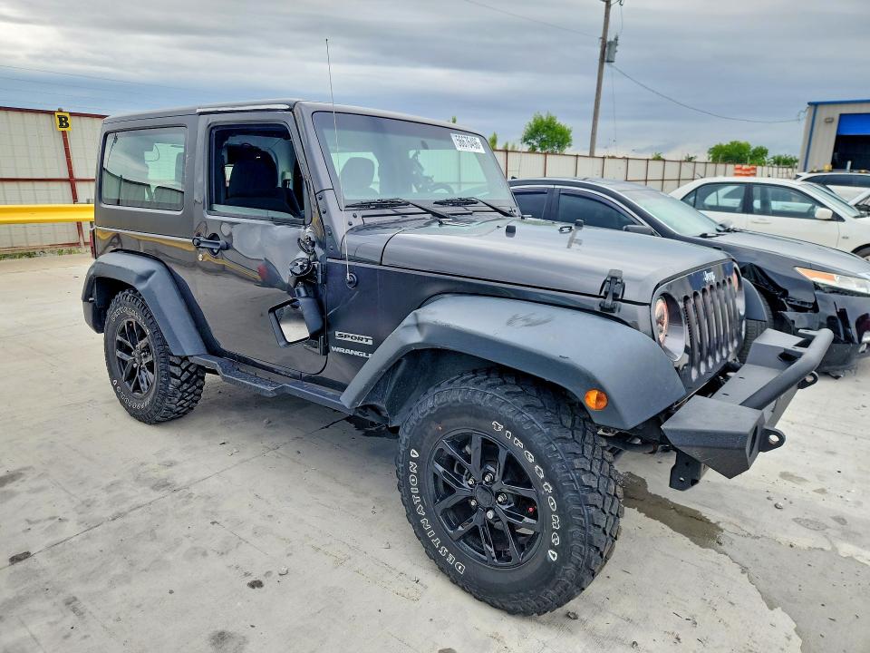 2017 Jeep Wrangler მანქანა იყიდება აუქციონზე, vin: 1C4AJWAG1HL755958, აუქციონის ნომერი: 56676496