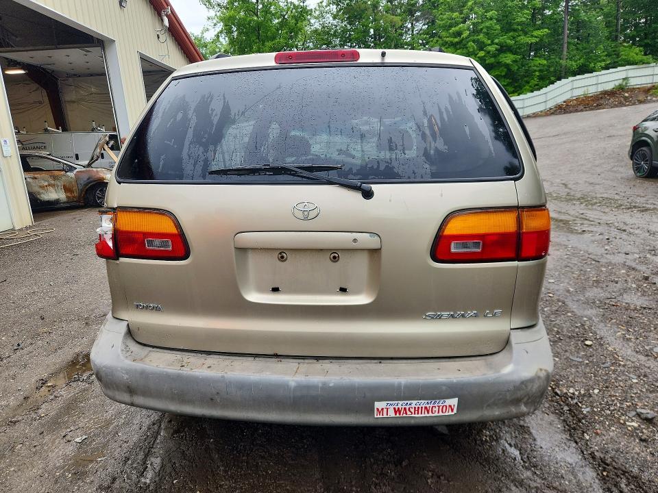 Aukcja sprzedaży 2000 Toyota Sienna, vin: 4T3ZF13C9YU289338, numer aukcji: 57628426