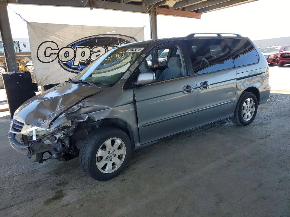 2002 Honda Odyssey მანქანა იყიდება აუქციონზე, vin: 5FNRL18612B005046, აუქციონის ნომერი: 58325216
