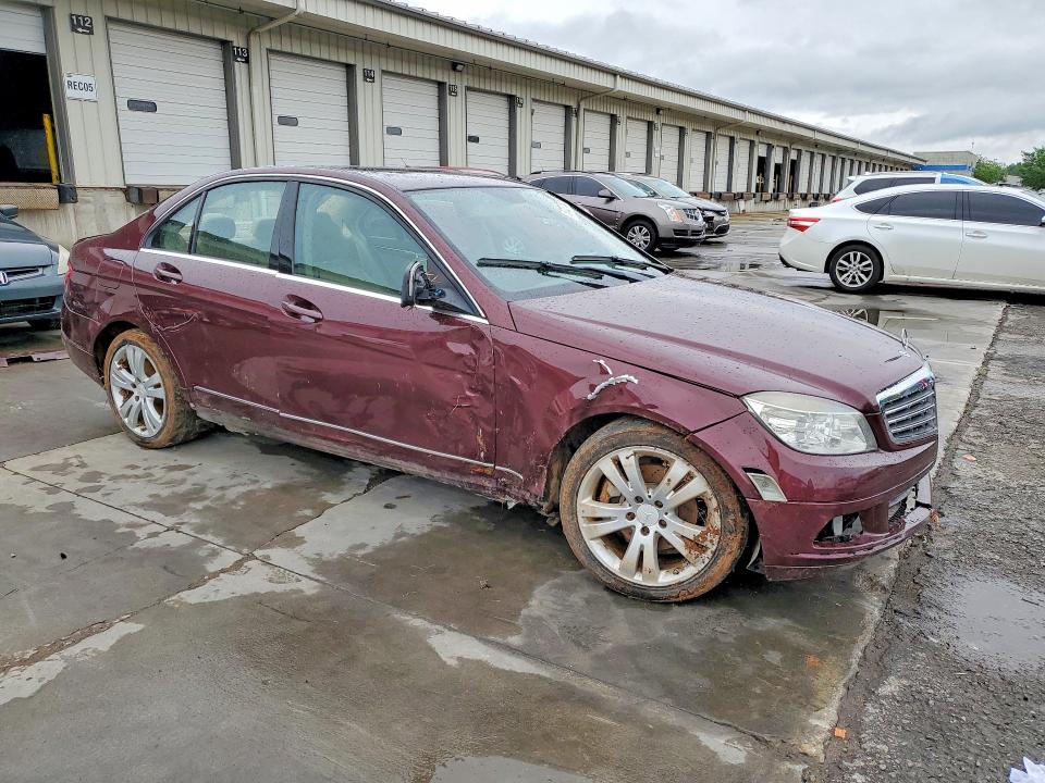 57207626 :رقم المزاد ، WDDGF54X69R072112 vin ، 2009 Mercedes-benz C مزاد بيع