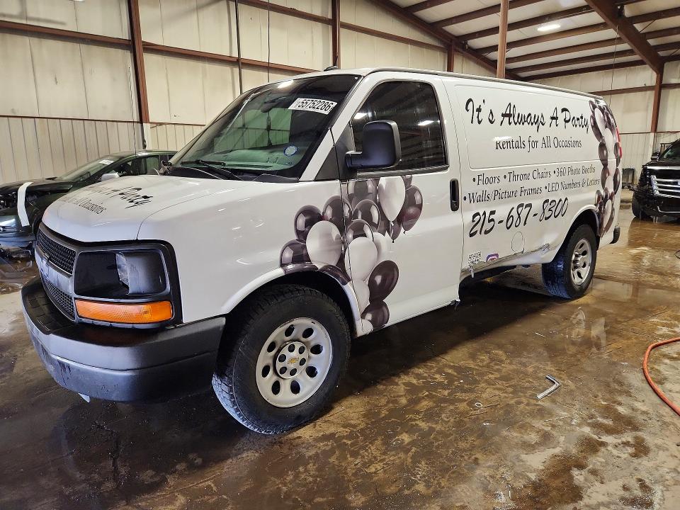 Продажа на аукционе авто 2014 Chevrolet Express G1500, vin: 1GCSGAFX3E1144738, номер лота: 55752286